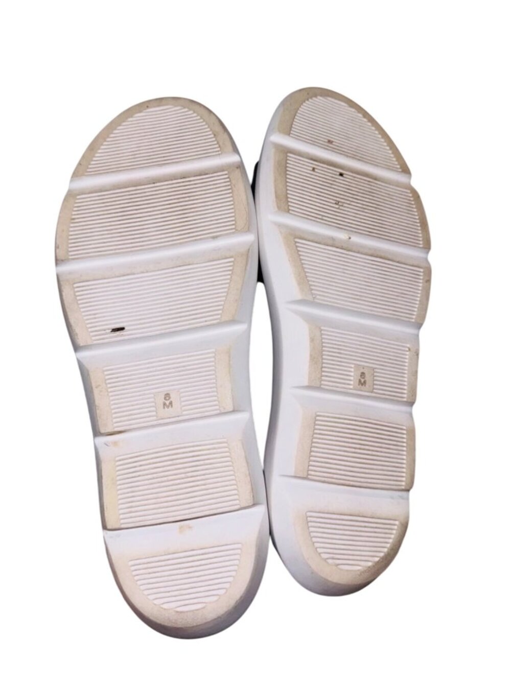 Vaneli Colver Perforated Black Leather Comfort Cushioned Slide Sandals Size 8M - Picture 9 of 11